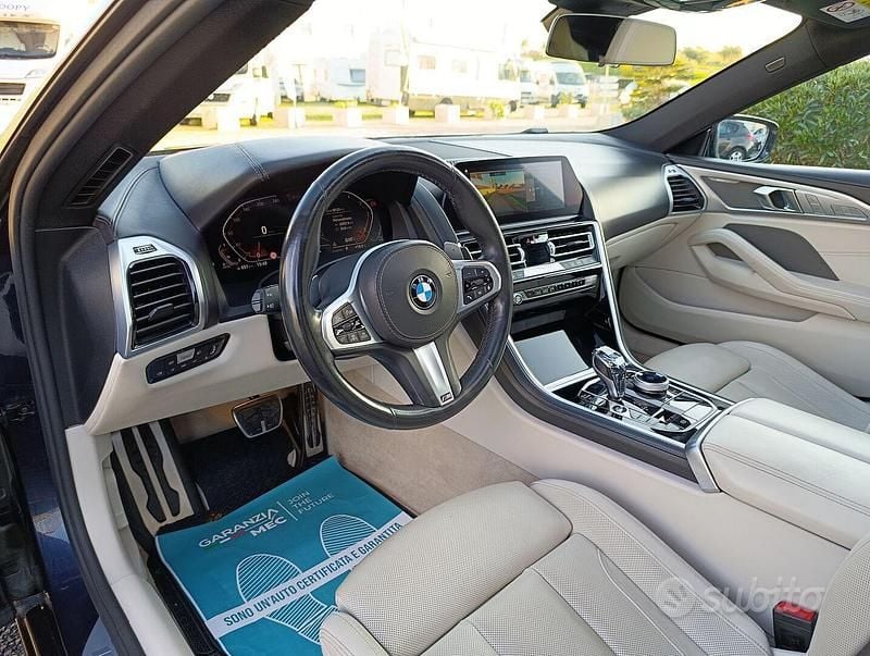 Usata BMW 840 Comfort Edition 320 CV (235 kW) 2020 Blu Coupé