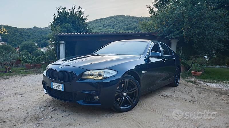 Usata BMW 520 2011 Blu Berlina