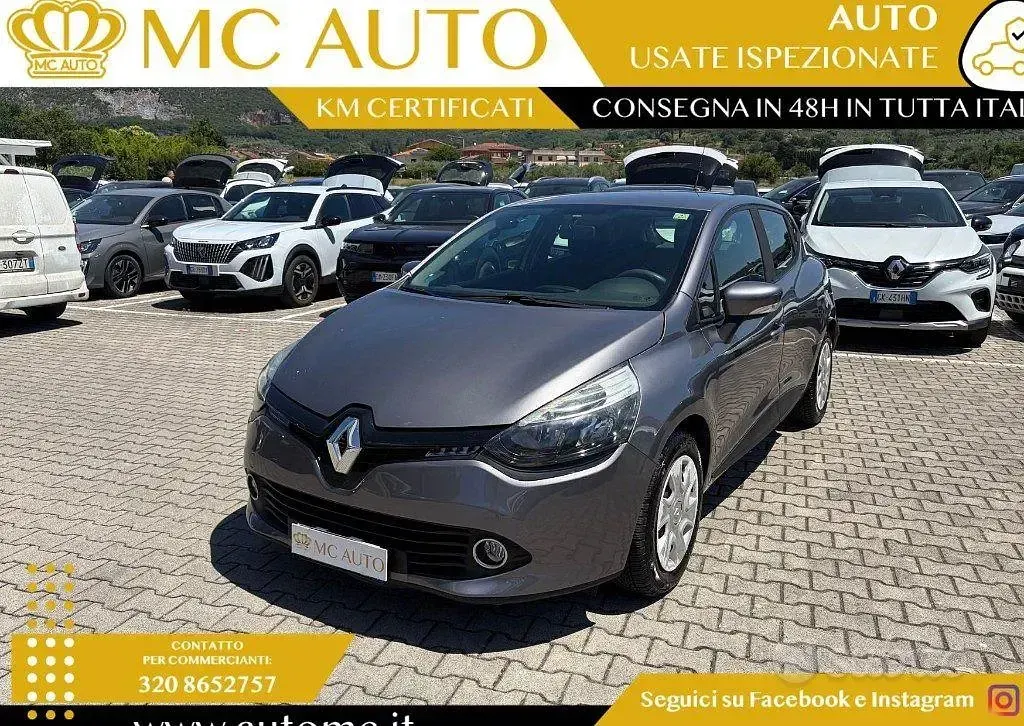 Usata Renault Clio IV 73 CV (53 kW) 2015 Grigio Berlina