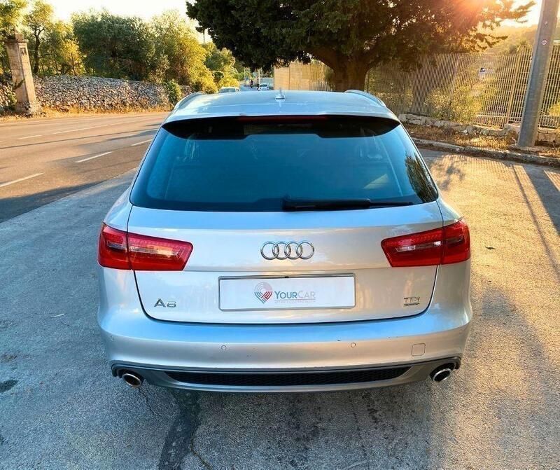Usata Audi A6 Comfort 204 CV (150 kW) 2014 Argento Station wagon