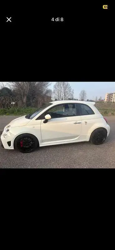 Usata Abarth 595 145 CV (106 kW) 2017 Bianco Utilitaria