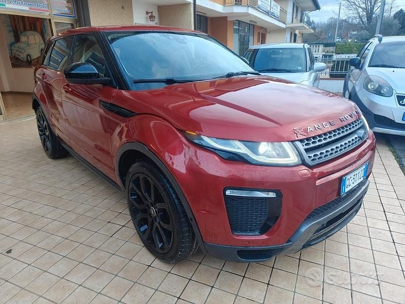 Usata Land Rover Range Rover evoque HSE 180 CV (132 kW) 2015 Rosso SUV