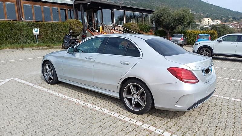 Usata Mercedes C220 Premium 170 CV (125 kW) 2017 Grigio Berlina