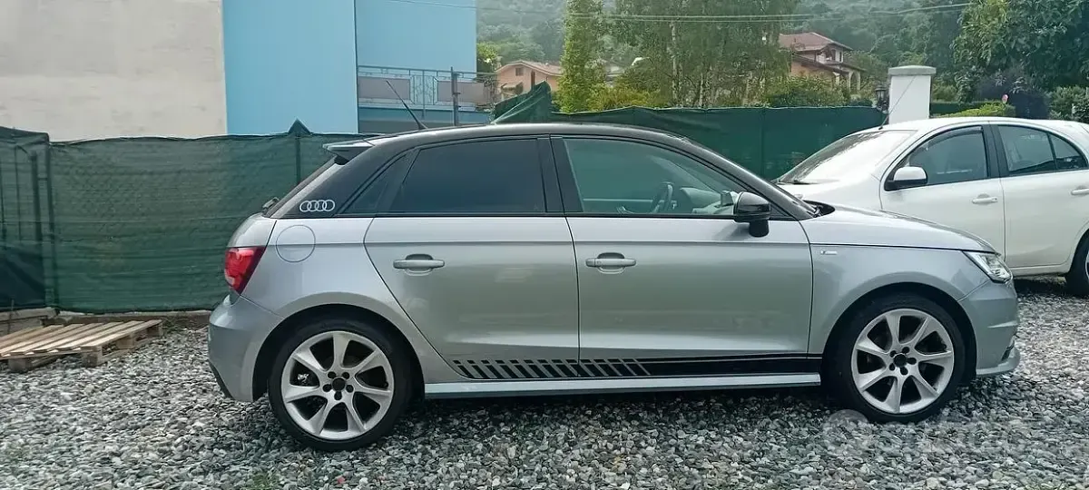 Usata Audi A1 Sportback S-Line 90 CV (66 kW) 2016 Grigio Utilitaria