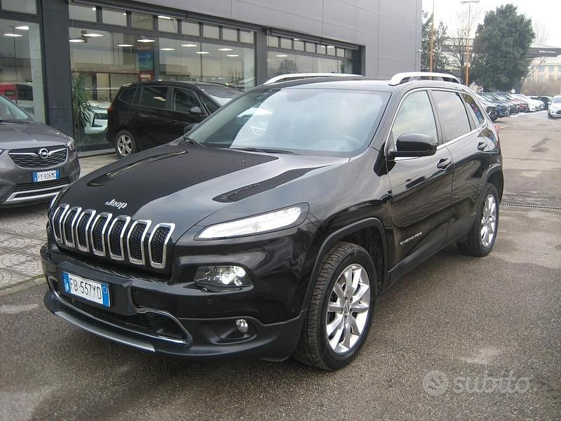 Usata Jeep Cherokee Limited 200 CV (147 kW) 2016 Nero SUV