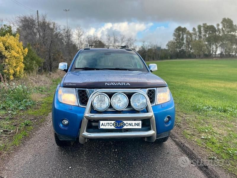 Usata Nissan Navara 231 CV (169 kW) 2012 Blu Pick-up