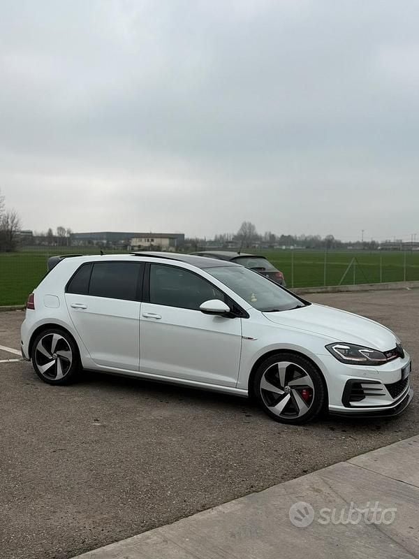 Usata VW Golf VII GTI 245 CV (180 kW) 2019 Bianco Berlina