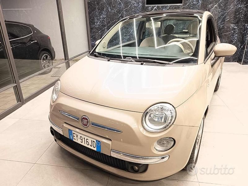 Usata Fiat 500 Pop Star 69 CV (50 kW) 2015 Marrone Utilitaria