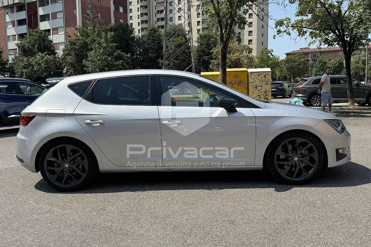 Usata Seat Leon FR 184 CV (135 kW) 2016 Grigio Berlina