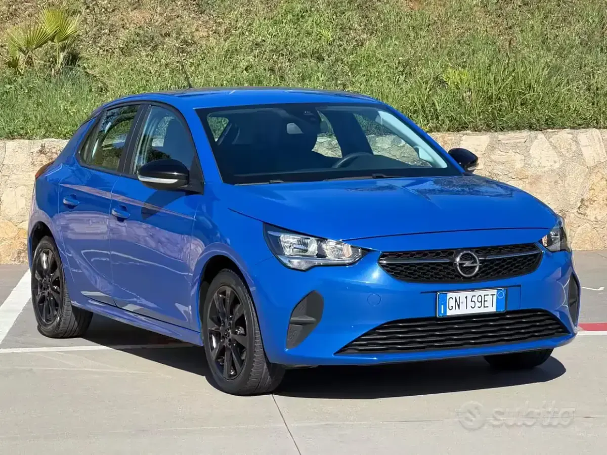Usata Opel Corsa Edition 75 CV (55 kW) 2023 Blu Utilitaria