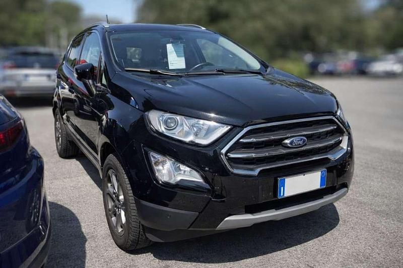 Usata Ford Ecosport Titanium 125 CV (91 kW) 2018 Nero SUV