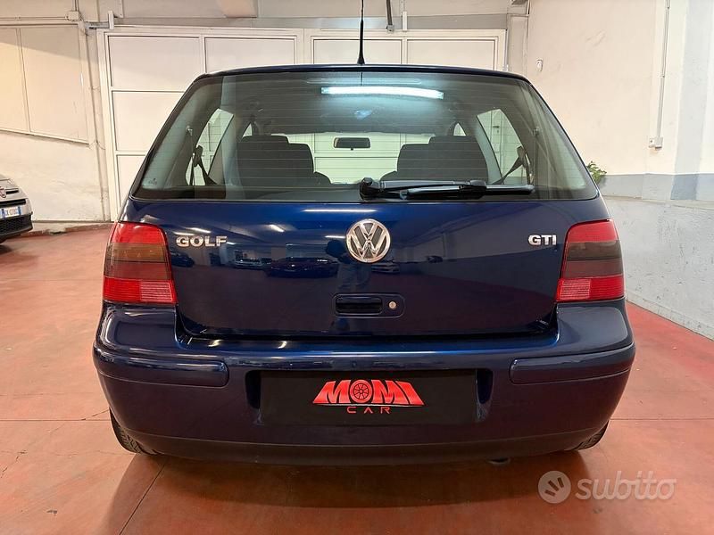 Usata VW Golf GTI 150 CV (110 kW) 2001 Blu Berlina
