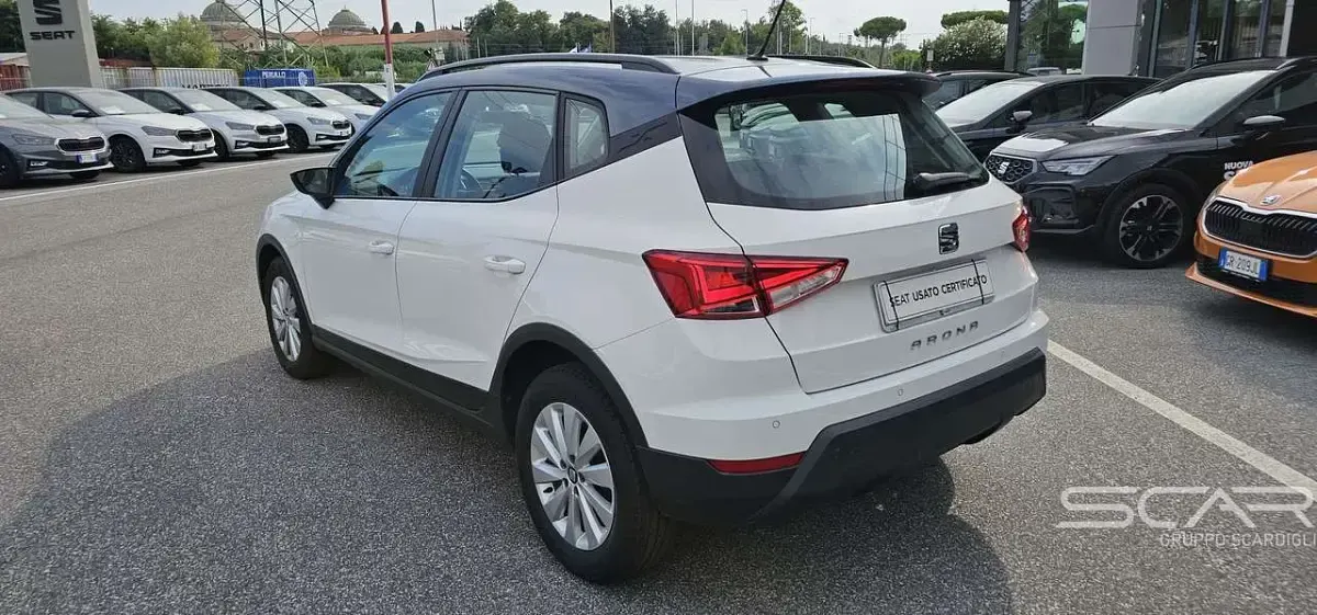 Usata Seat Arona Style 95 CV (69 kW) 2019 Bianco SUV