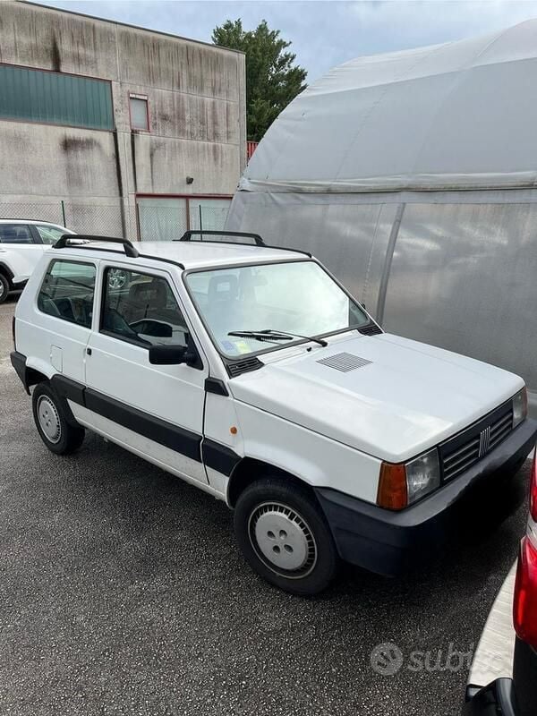Usata Fiat Panda 54 CV (39 kW) 2001 Bianco Utilitaria