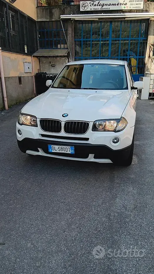 Usata BMW X3 177 CV (130 kW) 2008 Bianco SUV