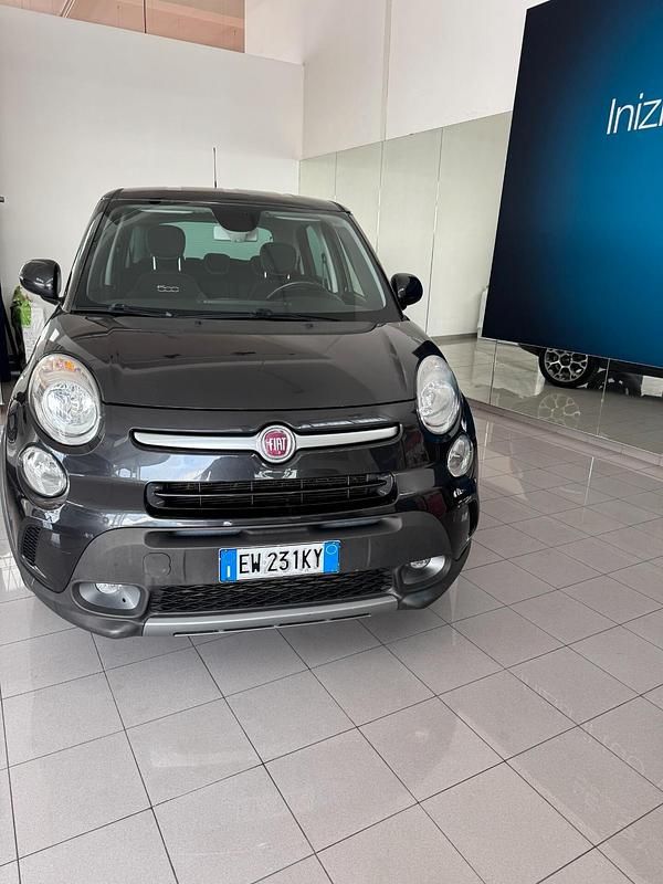 Usata Fiat 500L Trekking 84 CV (61 kW) 2014 Grigio Monovolume