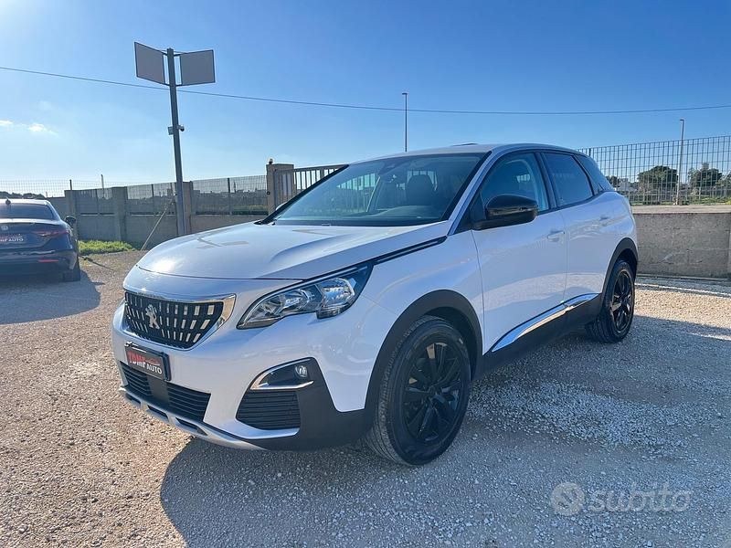 Usata Peugeot 3008 131 CV (96 kW) 2019 Bianco SUV