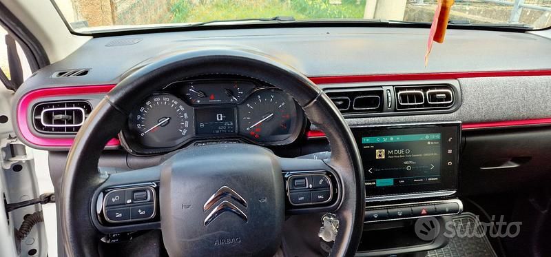 Usata Citroën C3 PureTech 82 CV (60 kW) 2018 Bianco Utilitaria