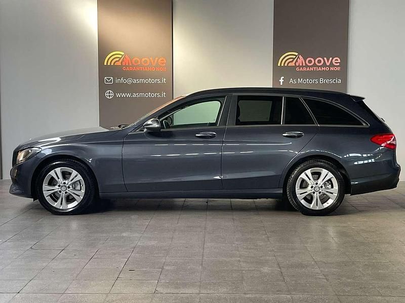 Usata Mercedes C180 116 CV (85 kW) 2015 Grigio Station wagon