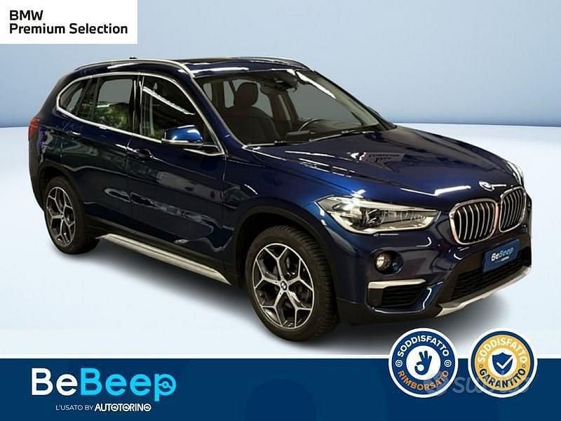 Usata BMW X1 xLine 150 CV (110 kW) 2019 Blu metallizzato SUV