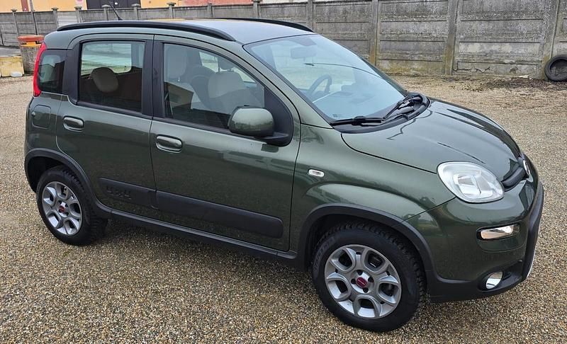 Usata Fiat Panda 4x4 Climbing 75 CV (55 kW) 2013 Verde Utilitaria