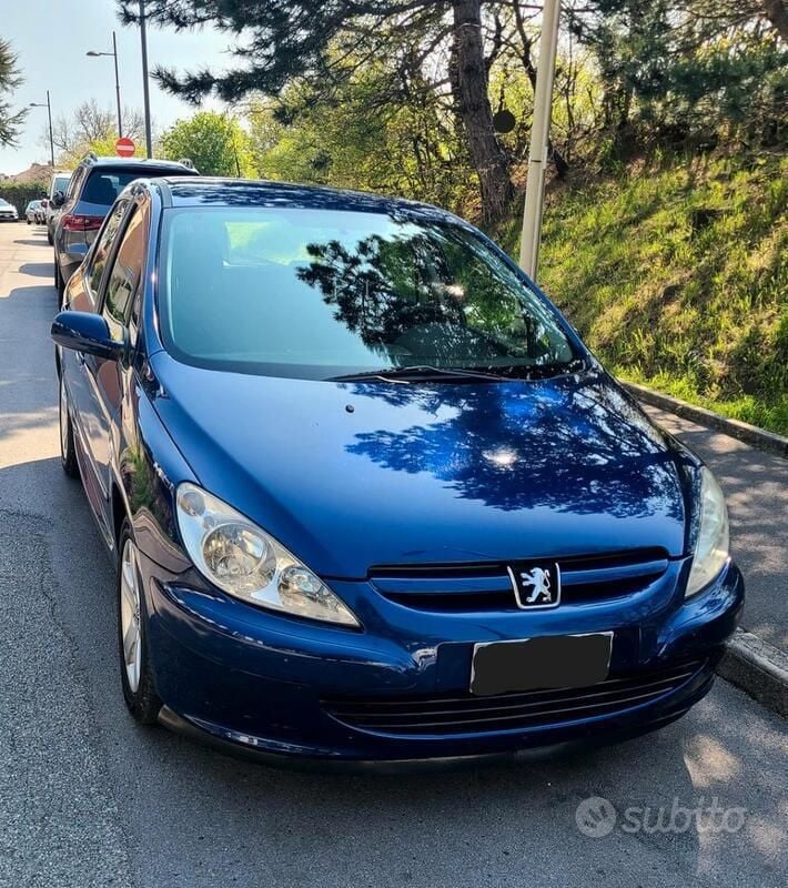 Usata Peugeot 307 109 CV (80 kW) 2005 Blu Berlina