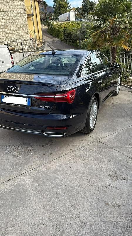 Usata Audi A6 Design 204 CV (150 kW) 2020 Blu Berlina