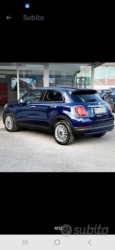Usata Fiat 500X Lounge 120 CV (88 kW) 2017 Blu SUV