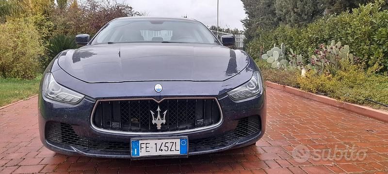Usata Maserati Ghibli 250 CV (183 kW) 2016 Blu Berlina