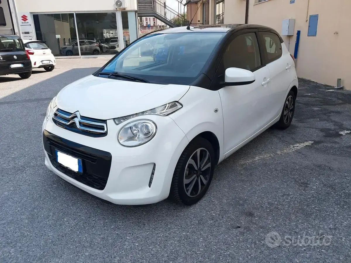 Usata Citroën C1 Shine 72 CV (52 kW) 2020 Bianco Utilitaria