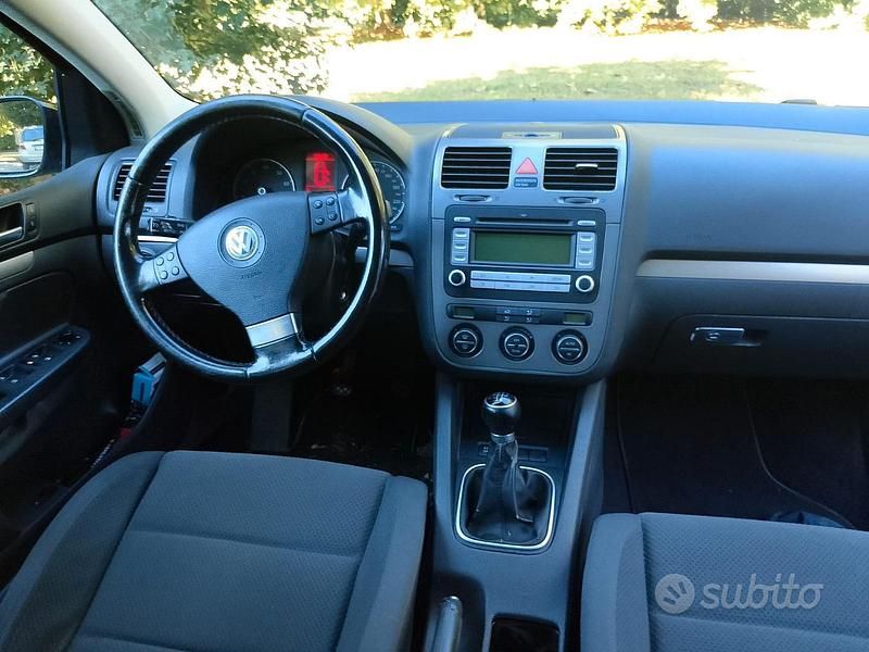 Usata VW Golf VI 2008 Nero Utilitaria