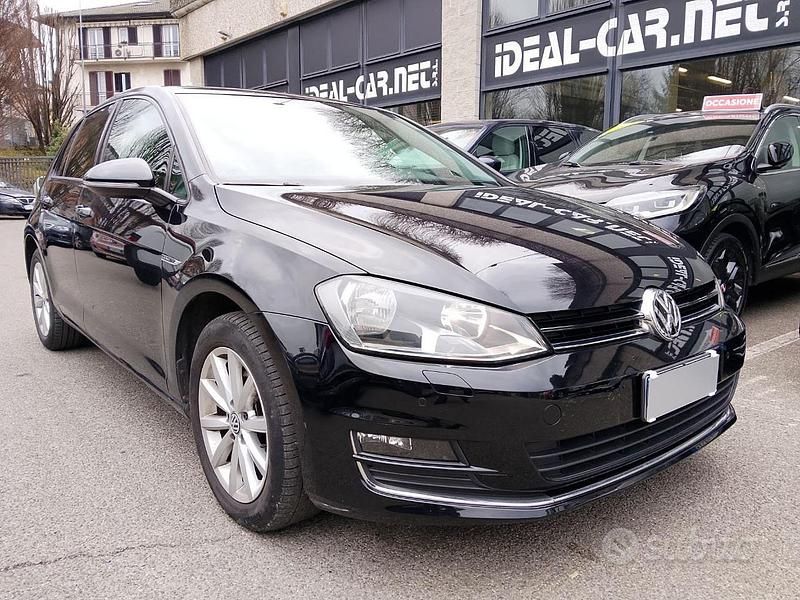 Usata VW Golf VII Comfortline 110 CV (80 kW) 2015 Nero Berlina