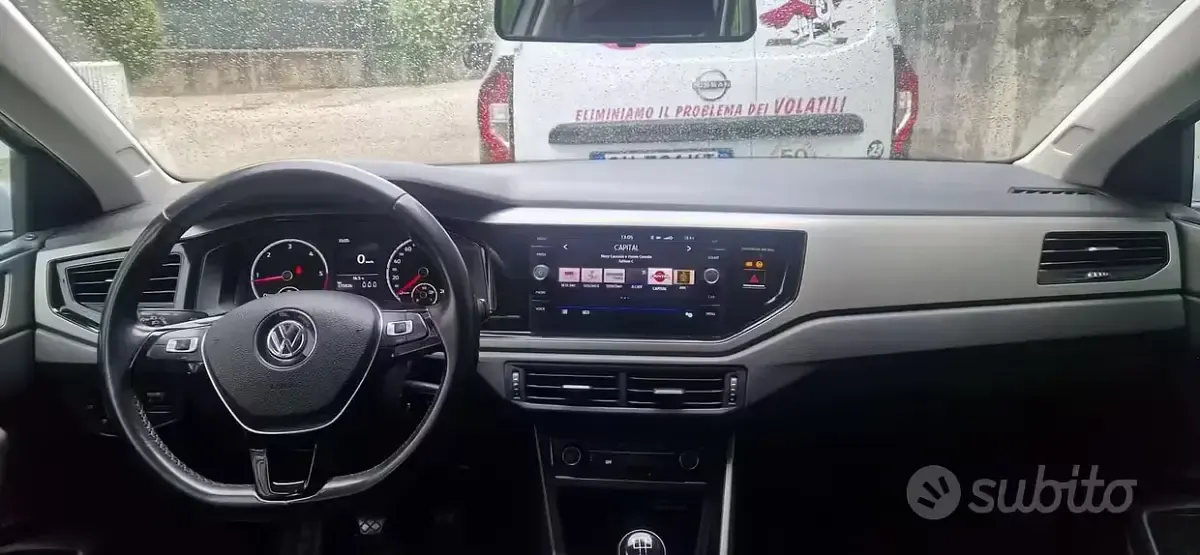 Usata VW Polo 80 CV (58 kW) 2018 Grigio Utilitaria