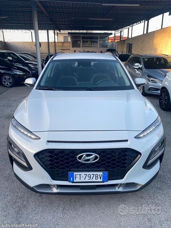 Usata Hyundai Kona 115 CV (84 kW) 2019 Bianco SUV