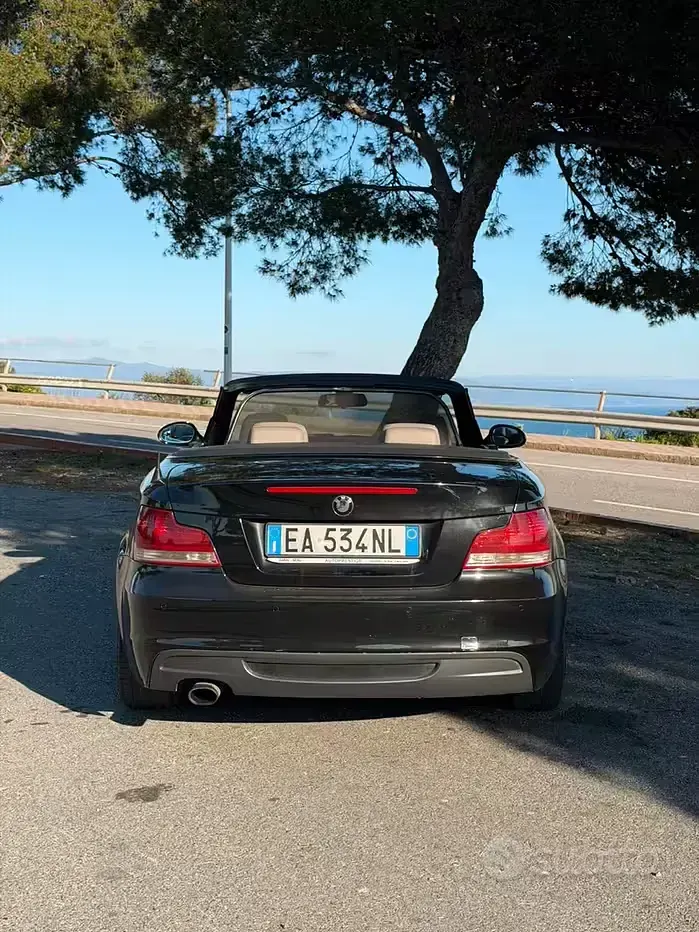 Usata BMW 118 Cabriolet M Sport 143 CV (105 kW) 2010 Nero Cabrio