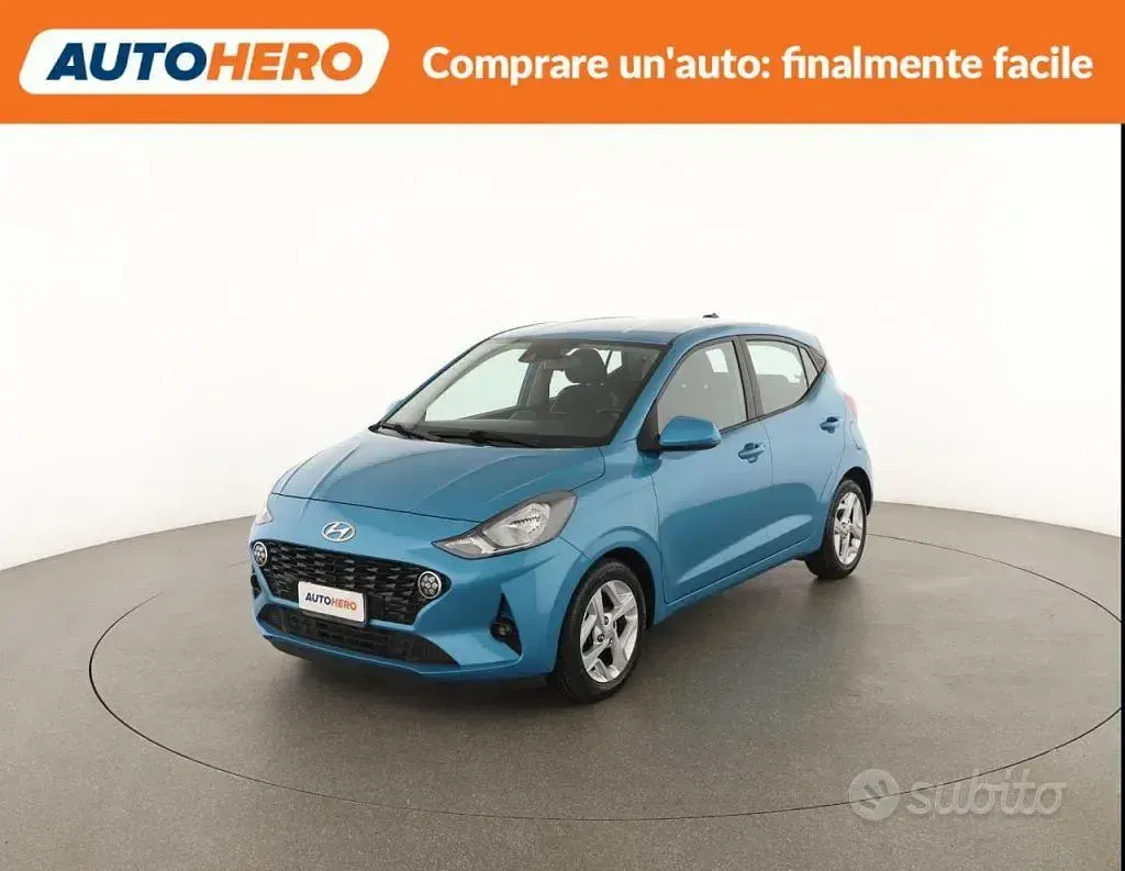 Usata Hyundai i10 67 CV (49 kW) 2020 Bluazzurro Utilitaria