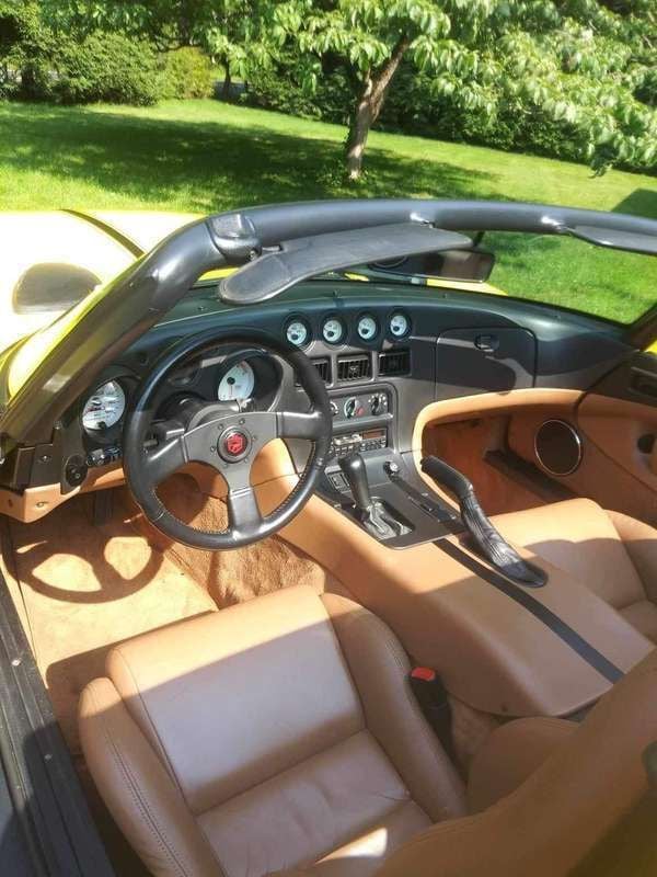 Usata Dodge Viper 407 CV (299 kW) 1995 Giallo Cabrio