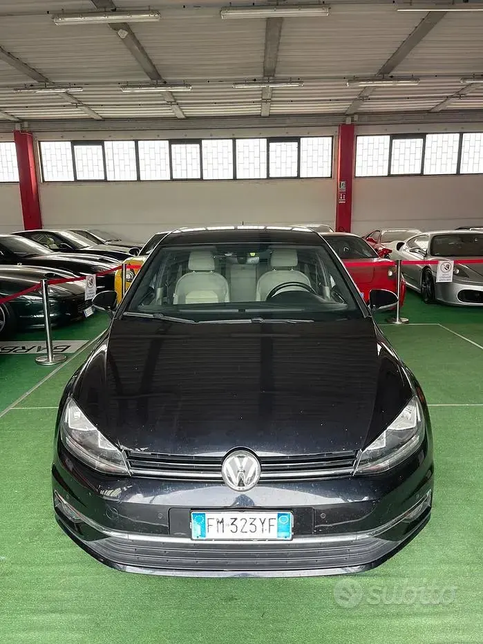 Usata VW Golf VII 115 CV (84 kW) 2018 Nero Berlina