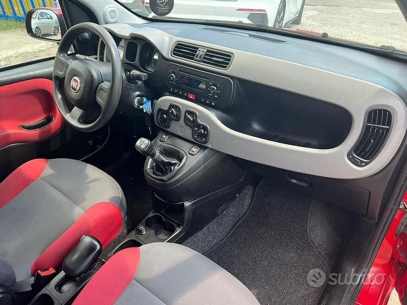 Usata Fiat Panda Easy 2013 Rosso Utilitaria