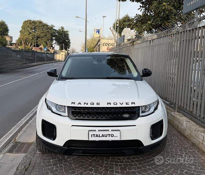 Usata Land Rover Range Rover evoque Pure 150 CV (110 kW) 2015 Bianco Berlina