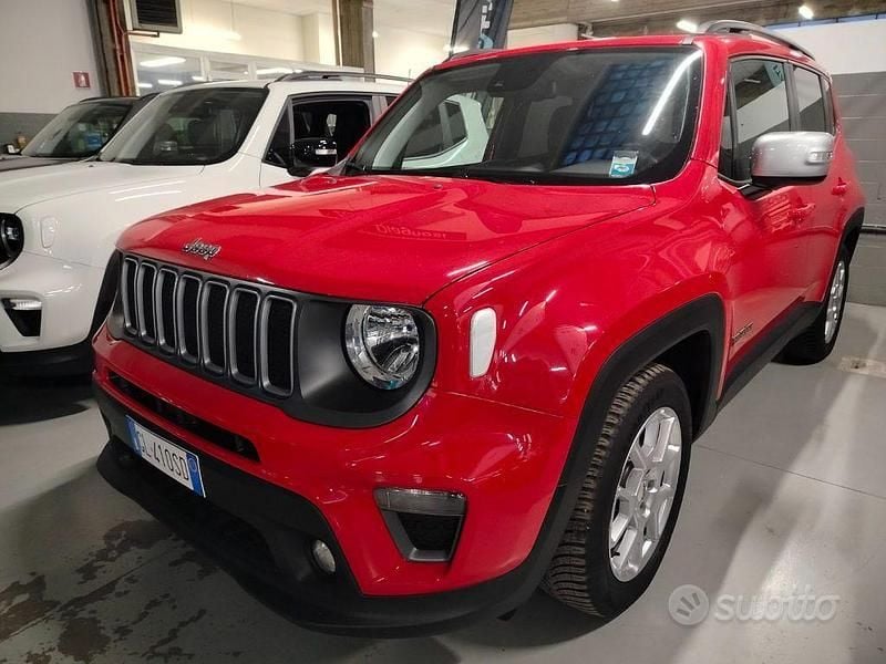 Usata Jeep Renegade Limited 131 CV (96 kW) 2022 Rosso SUV