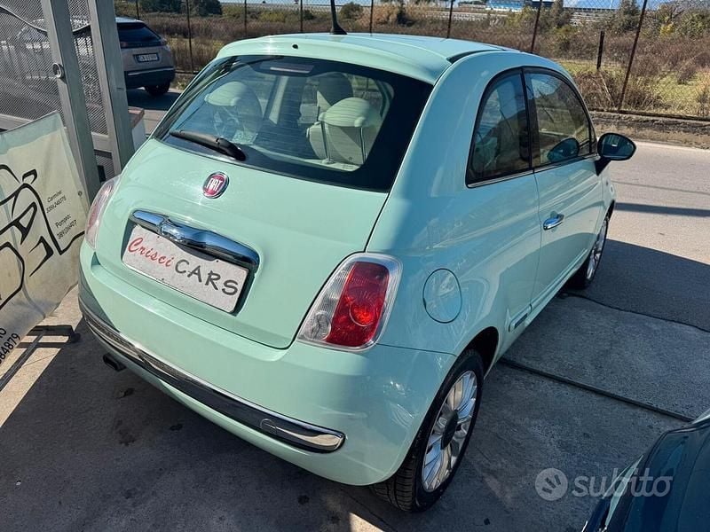 Usata Fiat 500 Lounge 69 CV (50 kW) 2015 Verde Berlina
