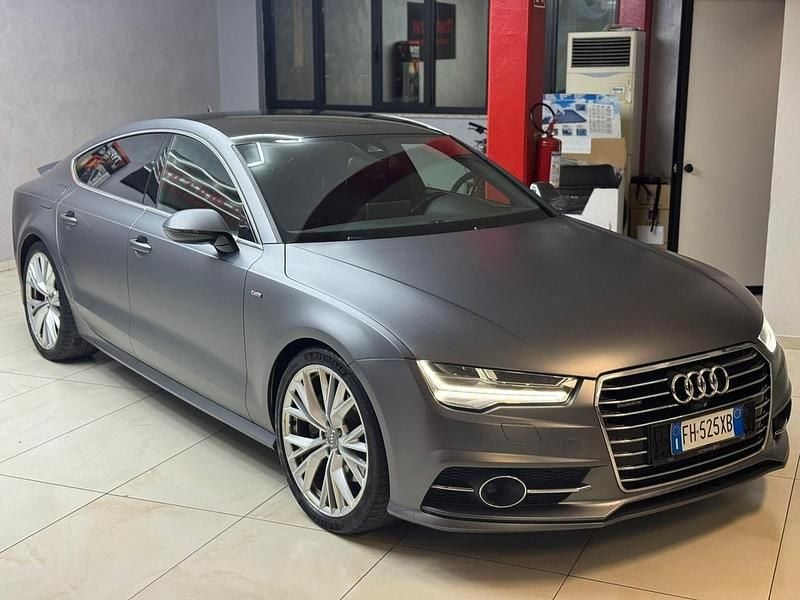 Usata Audi A7 Comfort 272 CV (200 kW) 2015 Argento Utilitaria