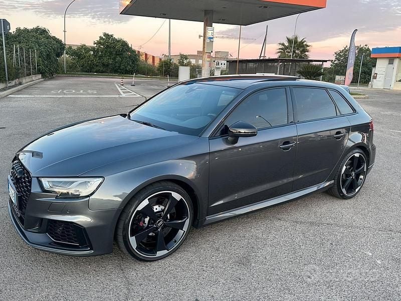 Usata Audi RS3 400 CV (294 kW) 2020 Grigio Berlina