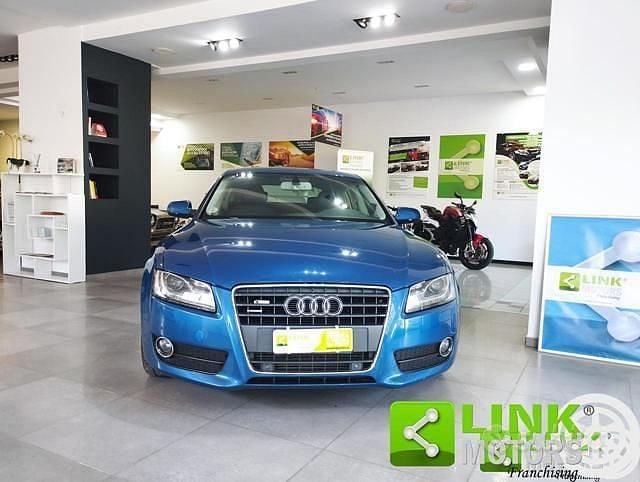 Usata Audi A5 S-Line 211 CV (155 kW) 2011 Blu Coupé