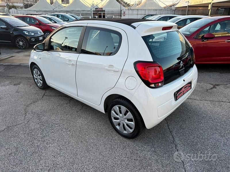 Usata Citroën C1 Shine 69 CV (50 kW) 2014 Bianco Utilitaria
