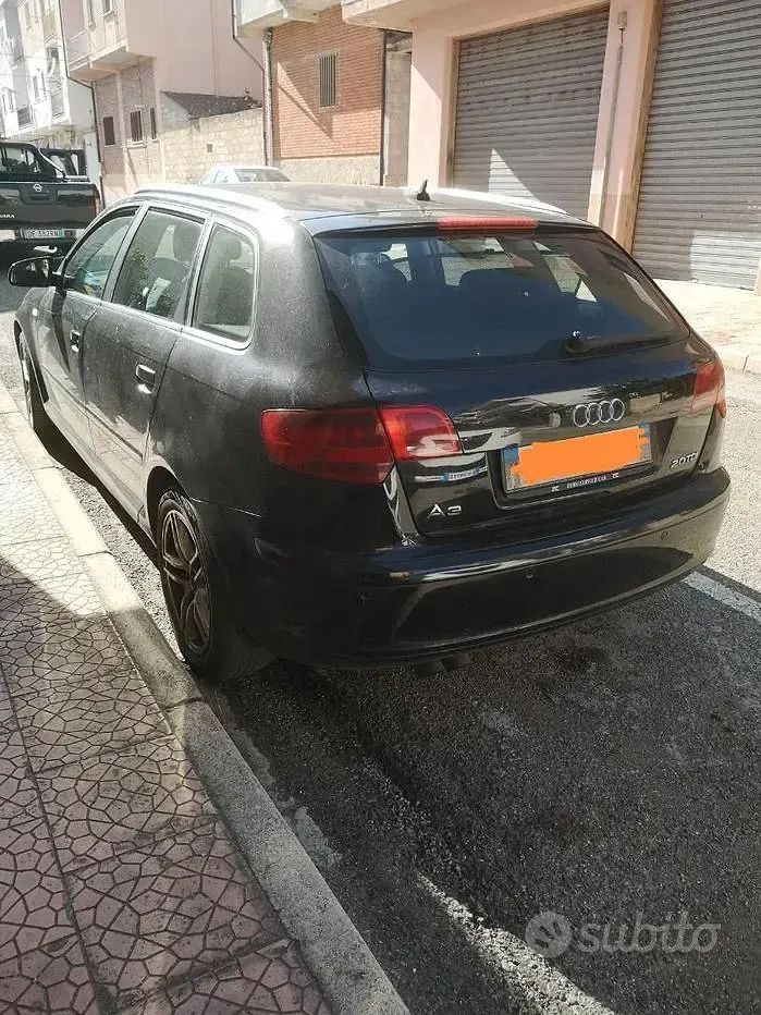 Usata Audi A3 140 CV (102 kW) 2006 Nero Utilitaria
