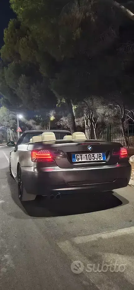Usata BMW 330 Cabriolet M Sport 231 CV (169 kW) 2008 Nero Cabrio