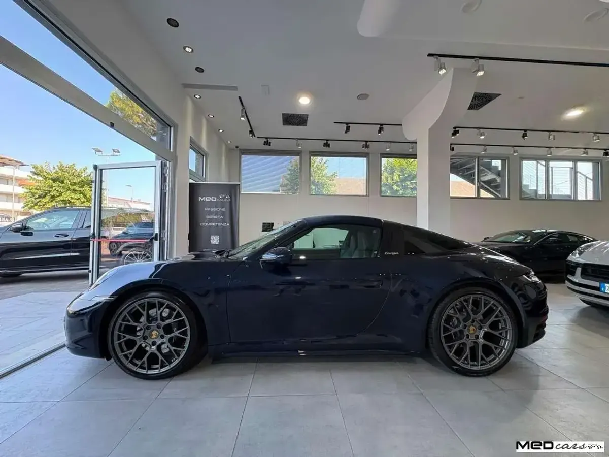 Usata Porsche 911 Targa 4S 450 CV (330 kW) 2021 Blu Cabrio