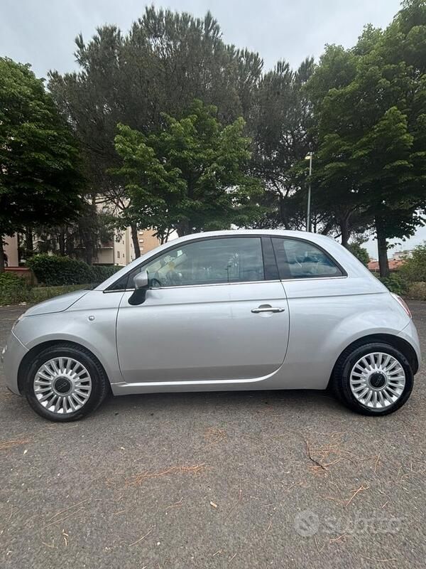 Usata Fiat 500 69 CV (50 kW) 2009 Grigio Utilitaria